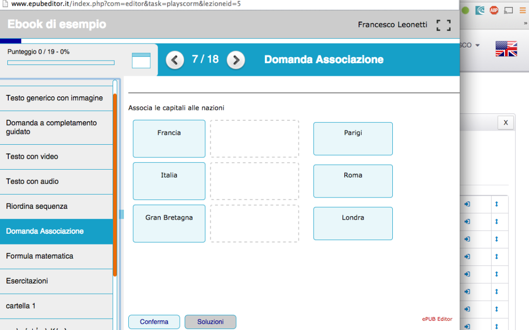 Social books per la didattica con ePubEditor